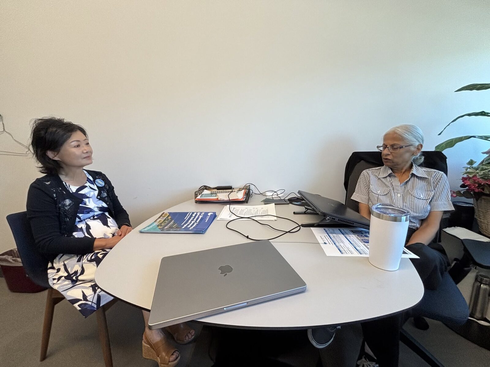 Jennifer Mak meeting at the Lundquist Institute about the STAR program