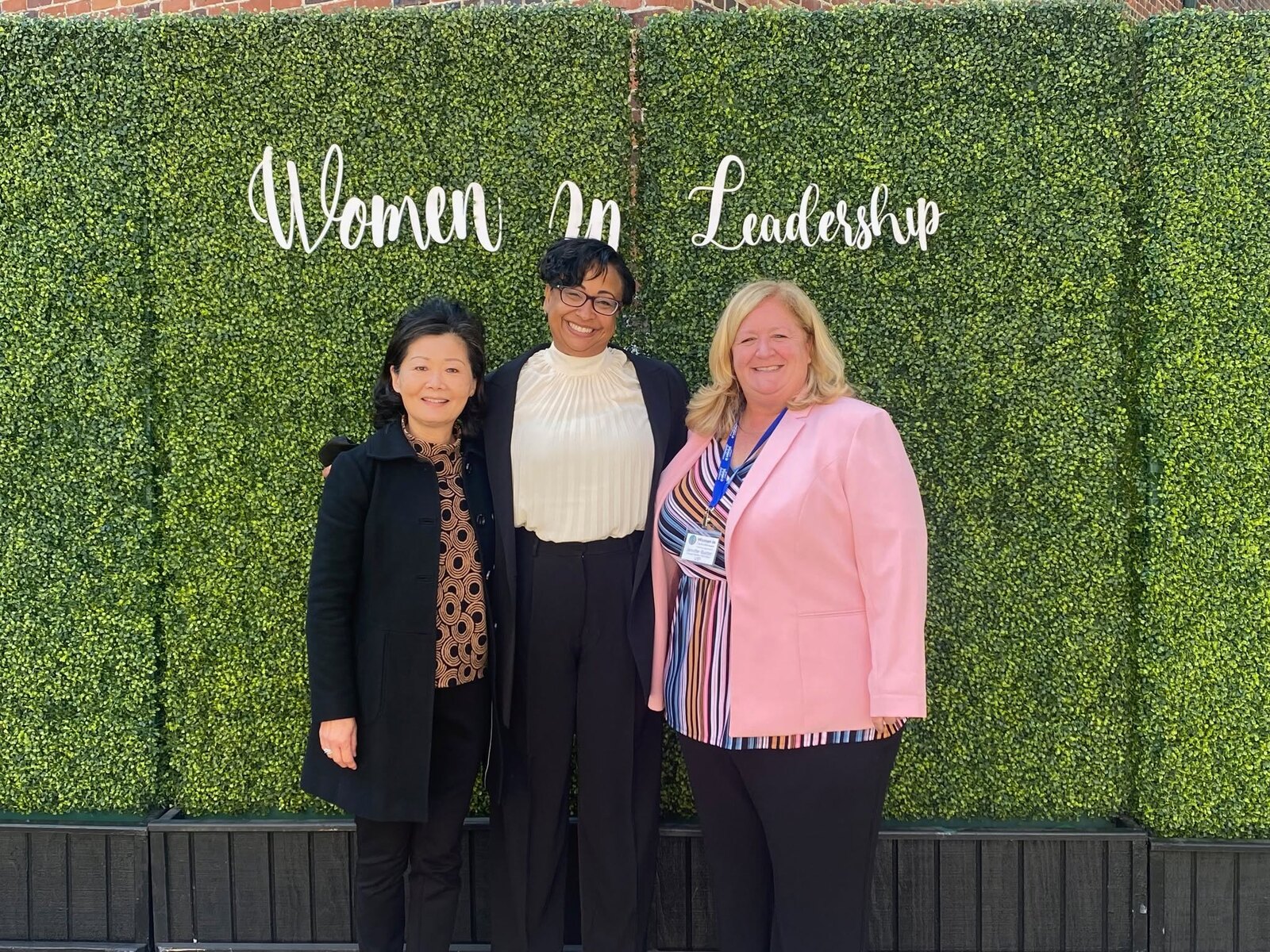 Jennifer Mak with Dr. Adaina Brown at a Women in Leadership event